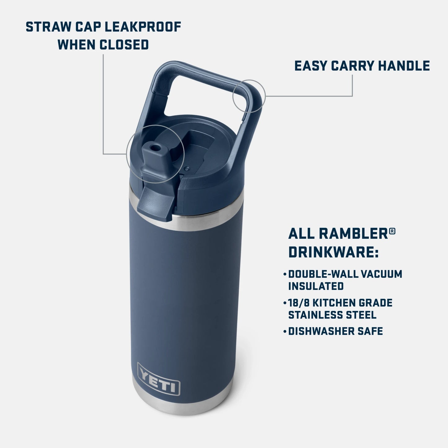 18 oz Water Bottle - US 9841