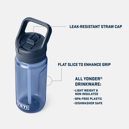 Jr. 600 mL / 20 oz Water Bottle - US 6648