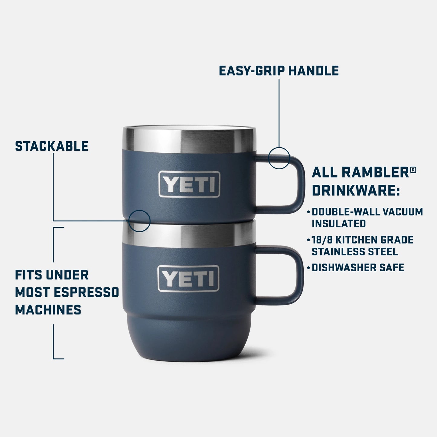 6 oz Stackable Mugs - US 0774