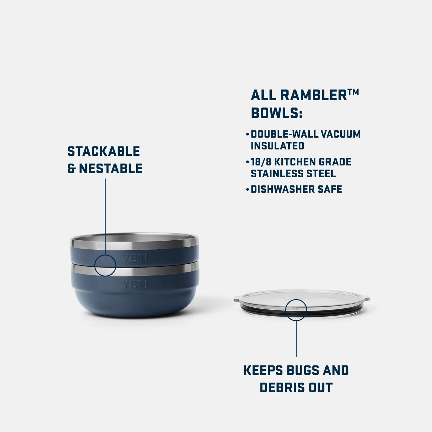 1.6 QT Insulated Low Bowl - US 2419