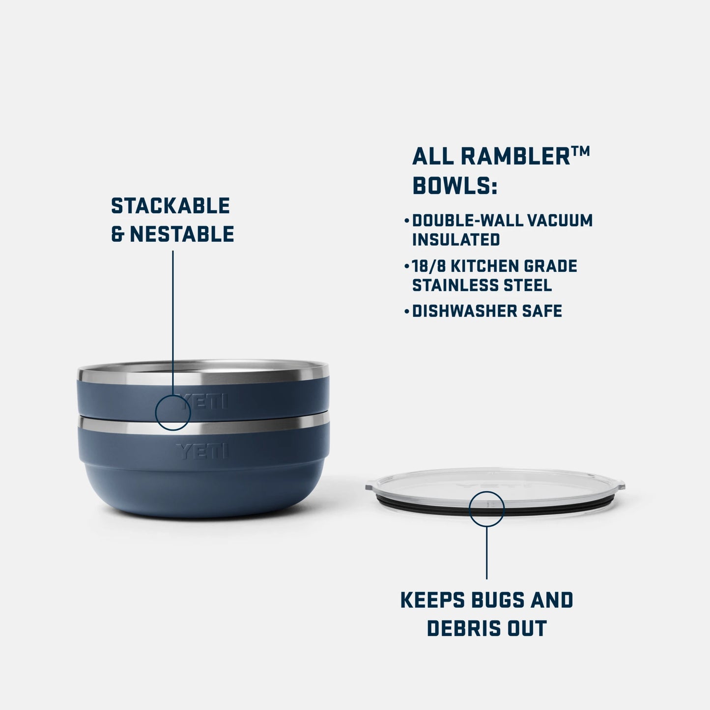 3.6 QT Insulated Low Bowl - US 1754