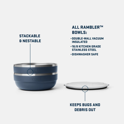 3.6 QT Insulated Low Bowl - US 1754